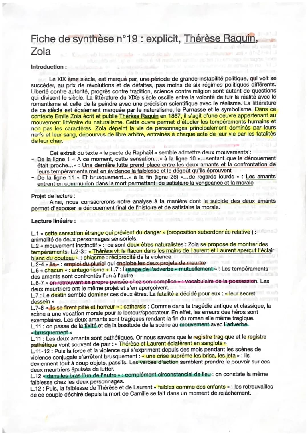 Les amants entrent en communion dans line deur
12 mort permettant de satisfaire la les
congeance et la moinle
LAST S
= prop. oub. relative
À