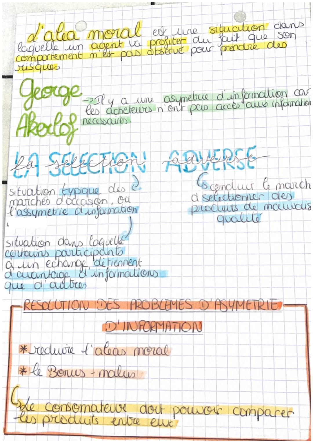 chap 4 les principales
défaillances du marché
Definitions
• externalite
4.1
consequence de l'activité de
consomation ou de production
d'un a