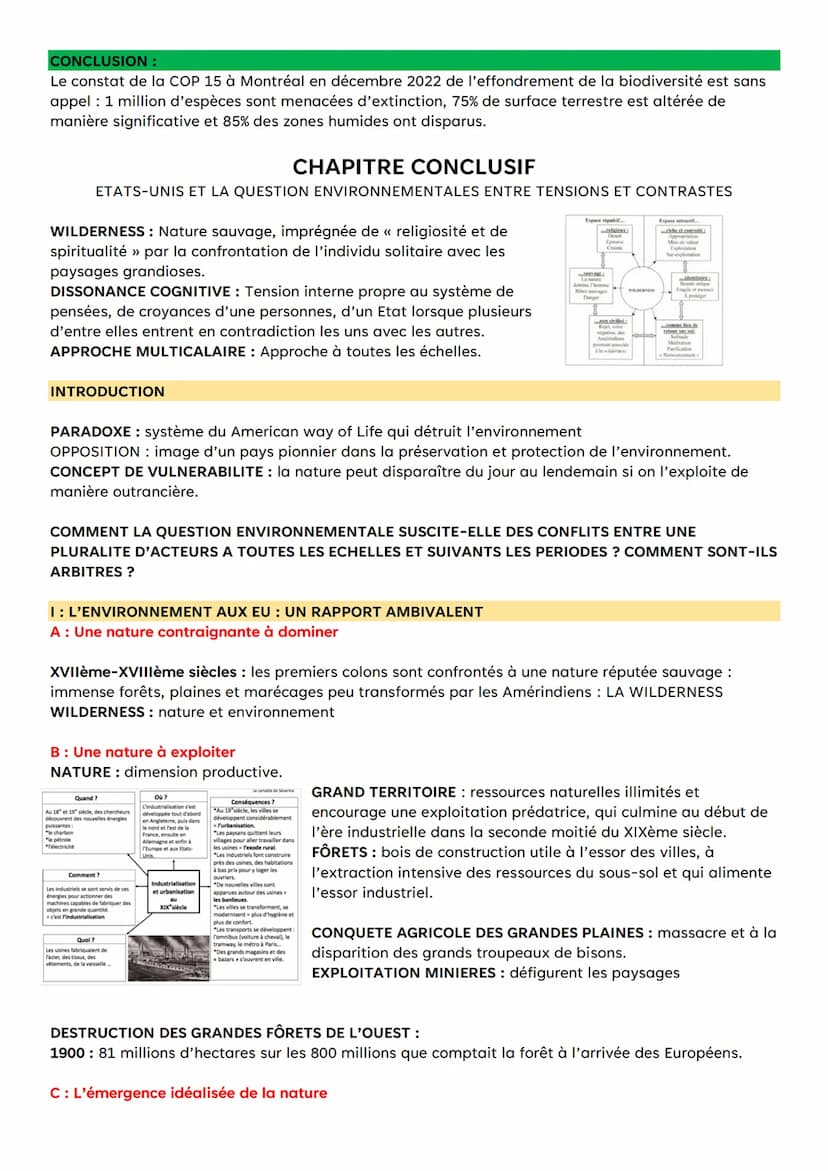 INTRODUCTION :
CHAPITRE 1:
EXPLOITER, PRESERVER ET PROTEGER
FORET : Espace couvert d'arbres en formation relativement serrée, dominant un so