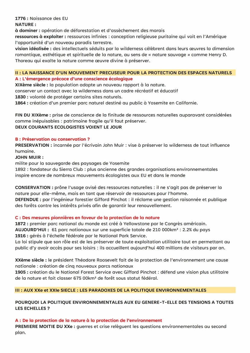 INTRODUCTION :
CHAPITRE 1:
EXPLOITER, PRESERVER ET PROTEGER
FORET : Espace couvert d'arbres en formation relativement serrée, dominant un so
