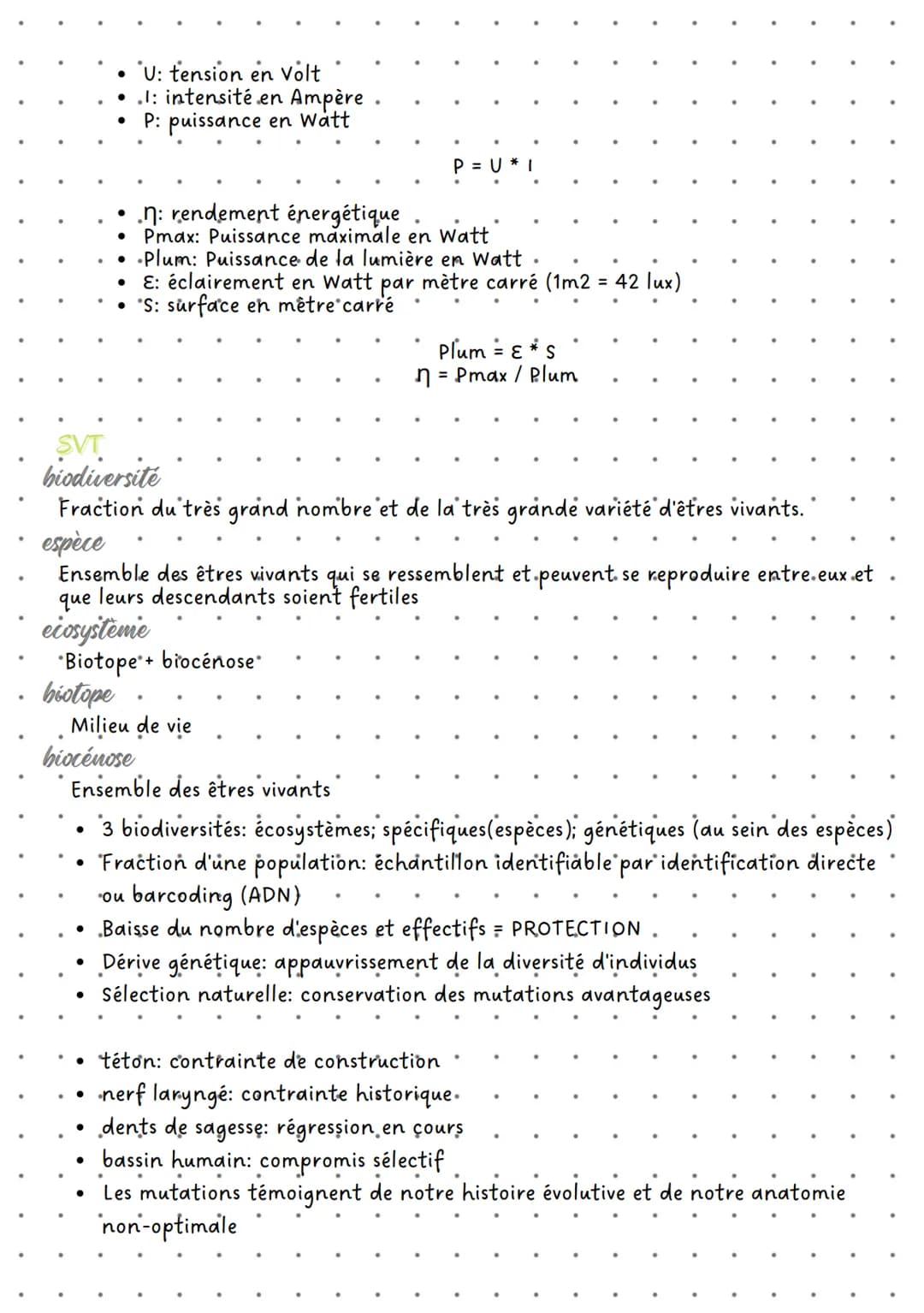 MATHS
Enseignements
Scientifiques
N: abondance, effectif total de la population
•n: nombre d'individu capturés la 2e fois
M: nombre d'indivi