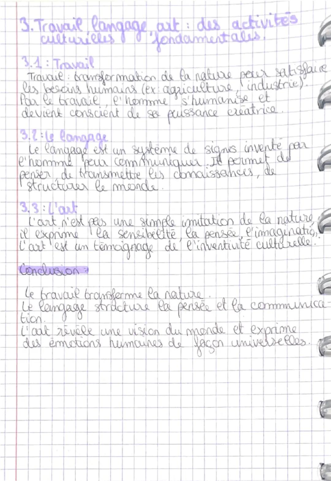 # la Culture

Définition

La culture est l'ensemble des productions humaines
(langue, art, religions...) qui s'opposent à la nature.
Elle dé