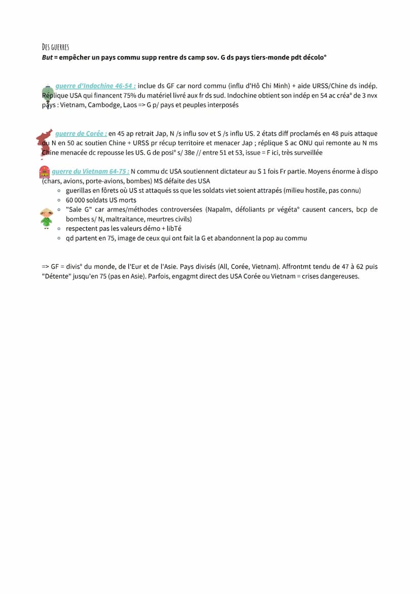 Histoire T2 chapitre 2 : Une nouvelle donne géopolitique
Pipolarisation du monde et affrontements de la Guerre Froide
LA BIPOLARISATION DU M
