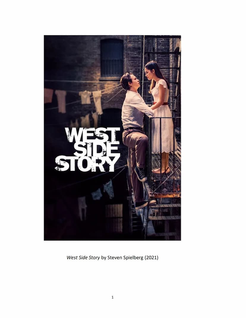 Oral Presentation
how do differences
bring us together?
TOPIC: MEETINGS
Simon Recher
2022/2023 WEST
SIDE
STORY
West Side Story by Steven Spi