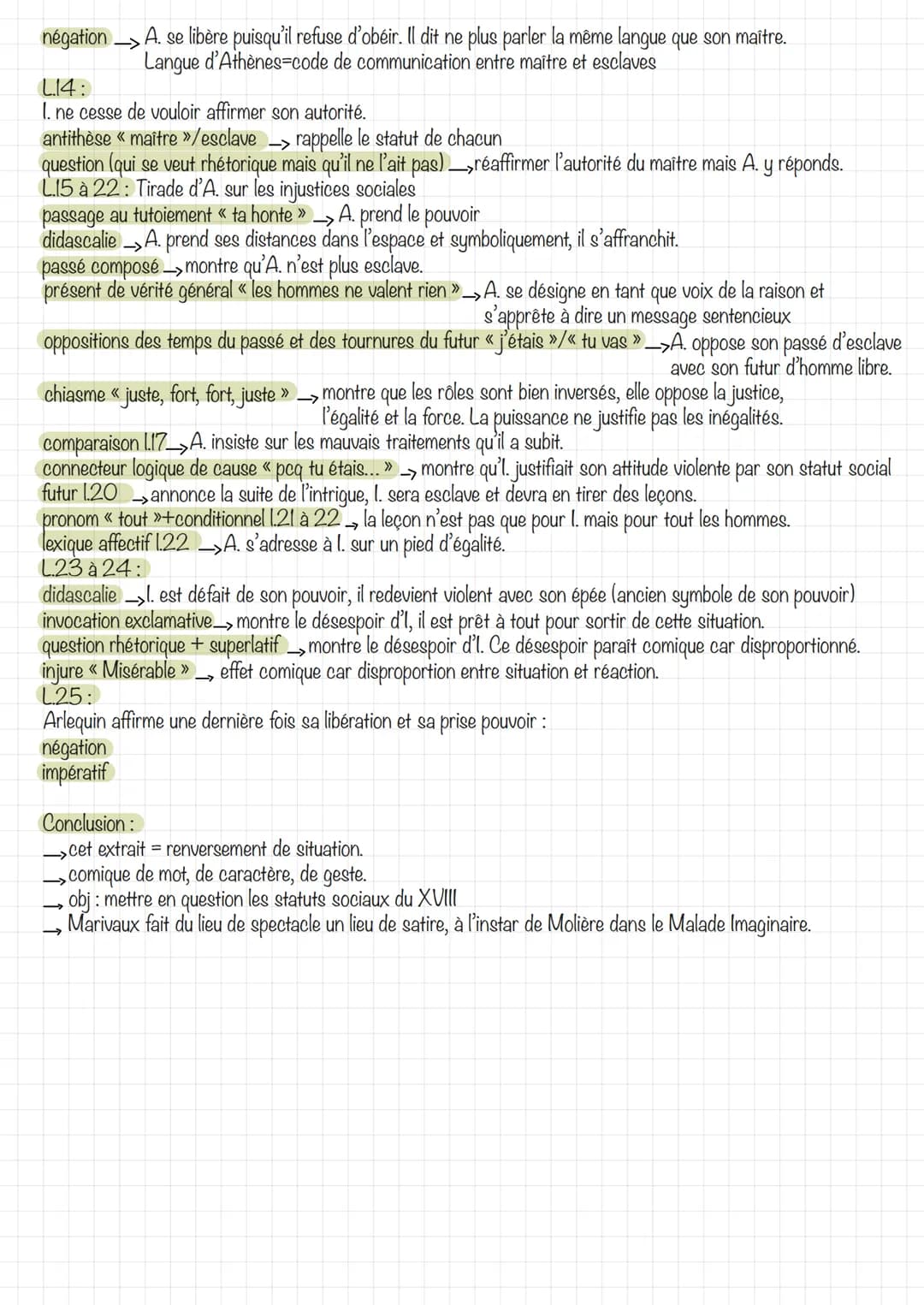 L'ile des esclaves, extrait de la scène 1, Marivaux.
Introduction:
Marivaux appartient au siècle des Lumières.
L'ile des esclaves est une pi
