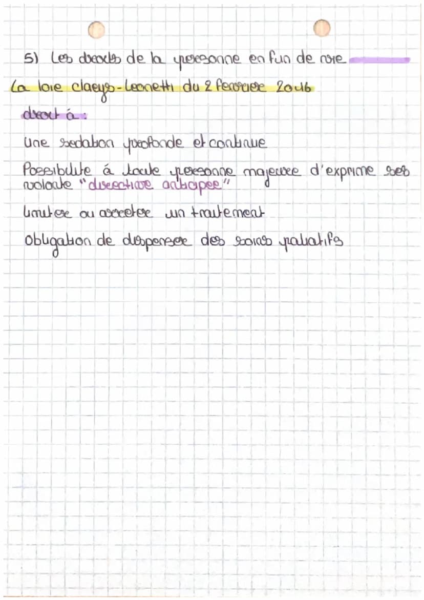 SMS & La fin de vie et
la
morel
W la mort
La mort biologique : Powe etablise le constat de la
mont est l'aroedt definitif de toate acticoute