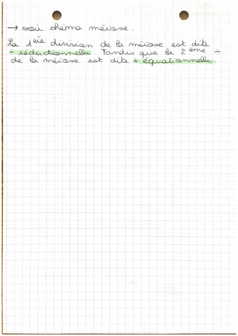 CHAP 1
transmission de l'info
génétique
Après la fécondation, on observe le formation
une I seuf, appelée zygote. Cette &
se duise très rapi