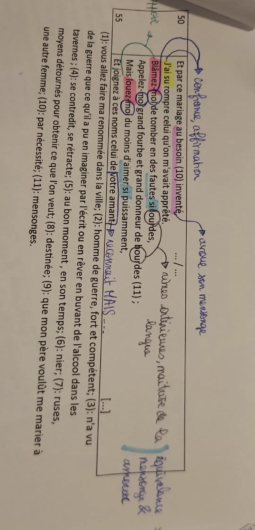 ## Comment Dorante régit-il aux accusations et
## comment s'en sort-il ? (malgré les interventions de Cliton)

1ère G01 Texte 2 / Explicatio