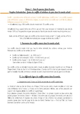 Know Chapitre d'introduction : formes de conflits et tentatives de paix dans le monde actuel.  thumbnail