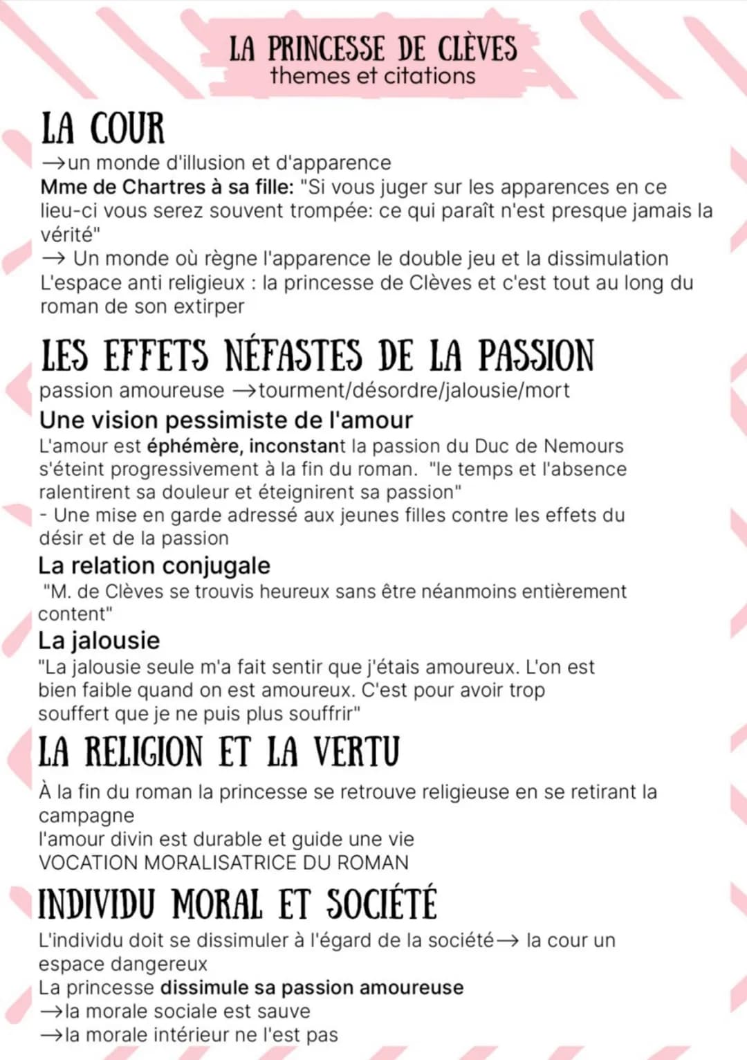 LA PRINCESSE DE CLÈVES
Mme de Lafayette
FICHE D'IDENTITÉ
TITRE: La Princesse de Cleves
AUTEUR: Mme de Lafayette
DATE: 1678
MOUVEMENT LITTERA
