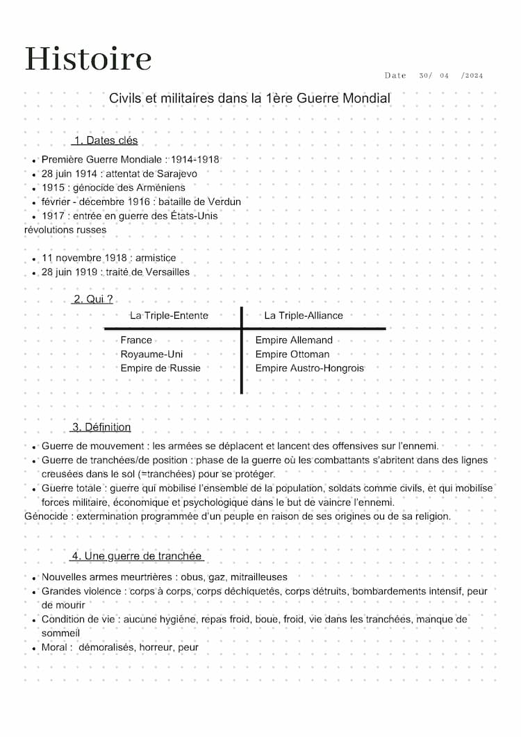 Know Fiche de révision histoire part. 1 thumbnail