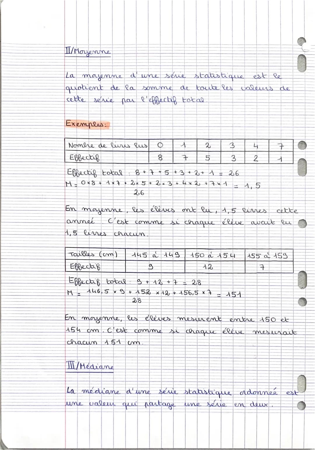 I/Vocabulaire
Mathématiques
Le caractère d'une série de données peut être
qualitatif / sports, types de films, couleurs des yeux,
(...) ou q