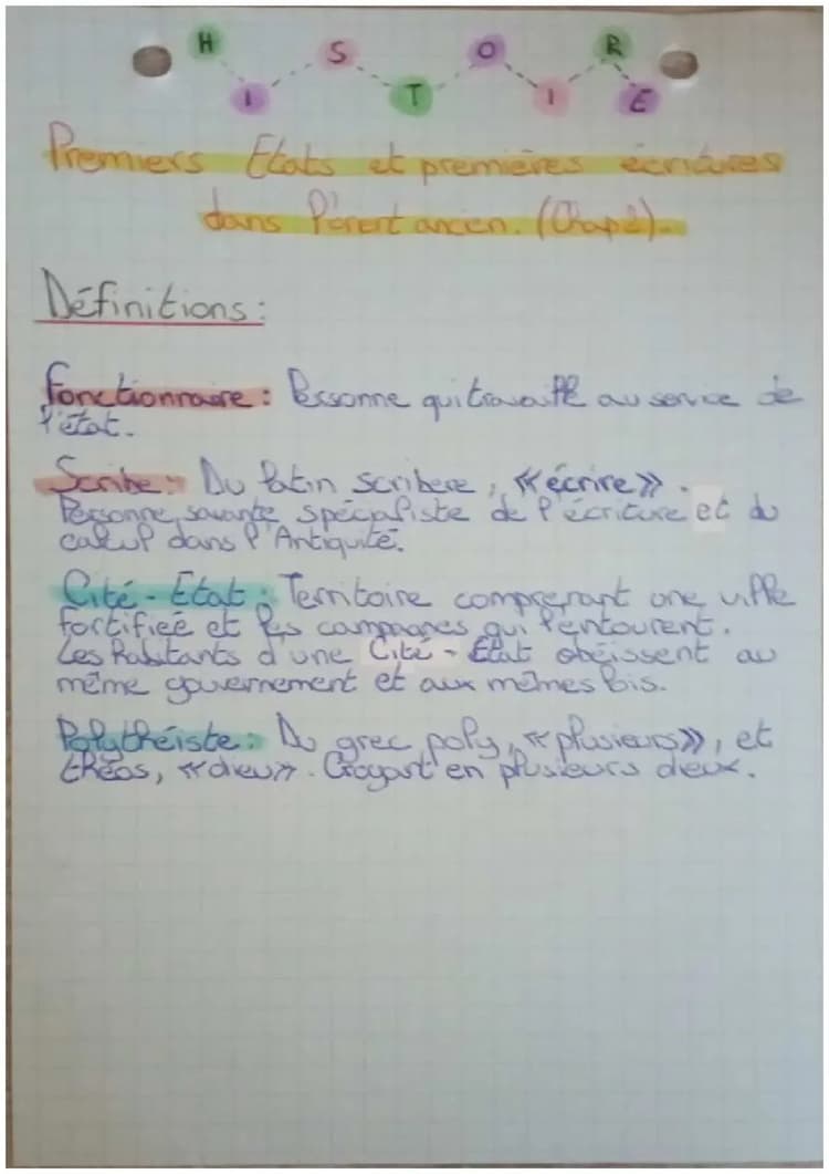 Know Premiers états et premières écritures dans l'Orient ancien  thumbnail