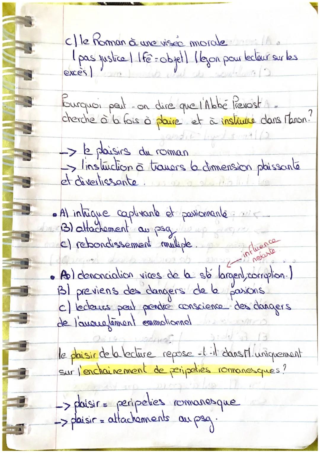 tient-1-il
Avotre avis le plaisir romanesque
l'intrigue du roman ou au caractere des
à
ряд?
-> le plaisirs du roman
= intrigue 11.
12
• an c