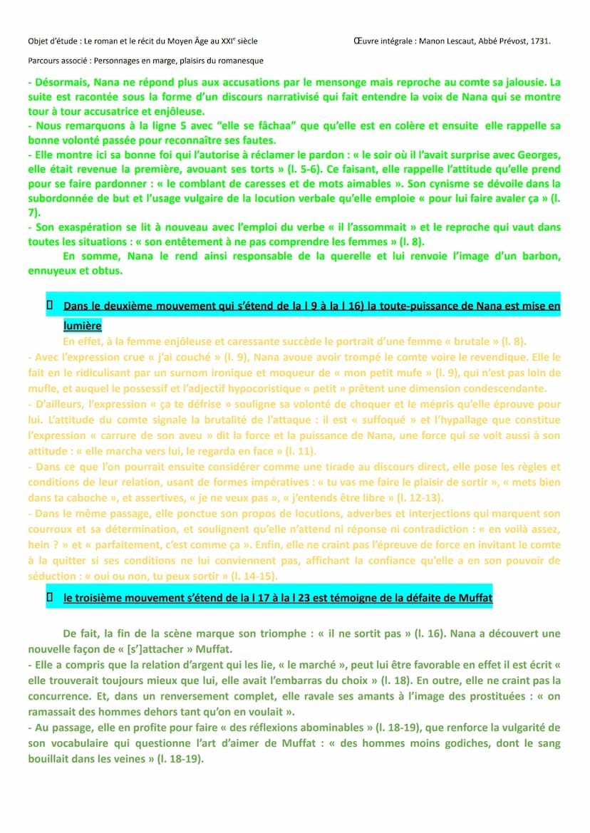 Objet d'étude : Le roman et le récit du Moyen Âge au XXIe siècle
Parcours associé : Personnages en marge, plaisirs du romanesque
INTRODUCTIO