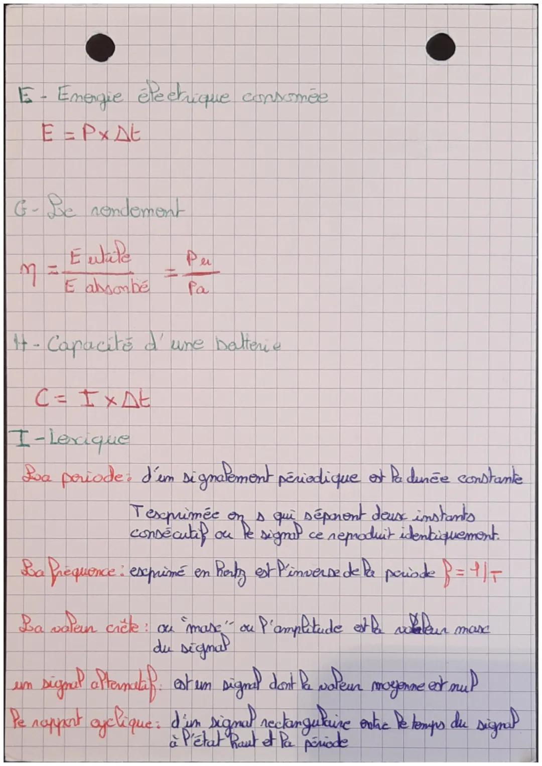 12 D
Loi electrique et calcul énergie + de periodique
A-Boe des mouch
न
+I
B. Pode dos muittes
Uad = Uab + Us + Udd
4
14
C- Calcul résistanc