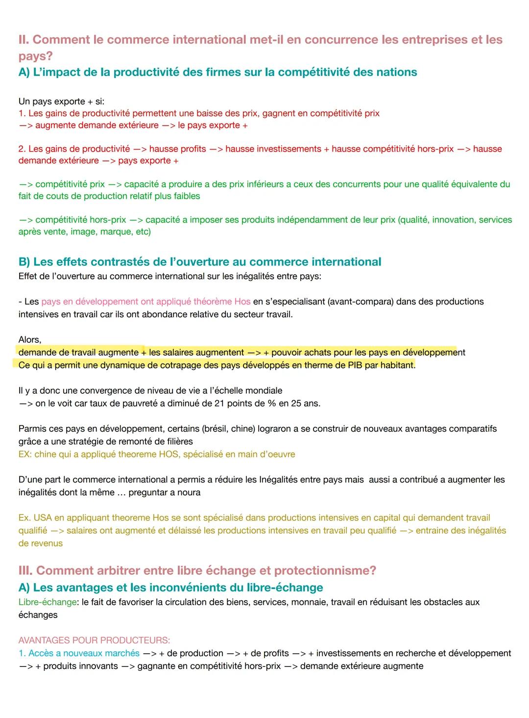 Chapitre 7: quels sont les fondements du commerce international et de
l'internalisation de la production?
Taux de variation: indice -100 coe