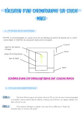 Know Réalisation d’une chromatographie sur couche mince thumbnail