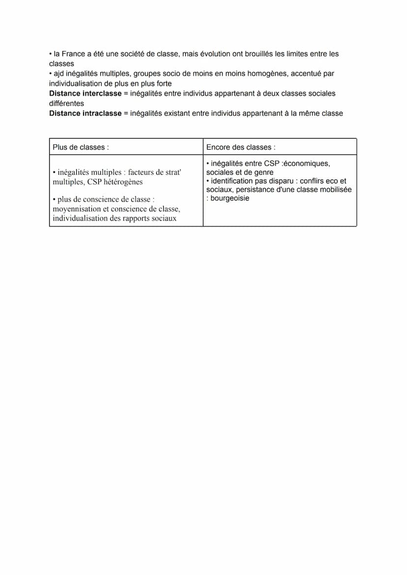 Structure social = désigne le fait que la société est constitué de plusieurs groupes sociaux
différenciés et hiérarchisés (stratification so