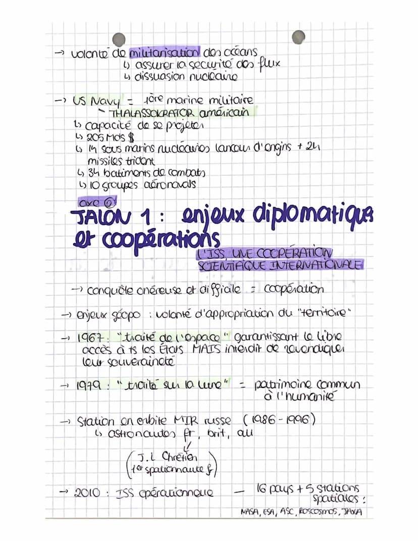 CDE NOUVEAUX ESPACES DE
NOUVEAL
CONQUÊTE
nux espaces : océans, ospace
déjà découverts terrestre, ekoumène
1
→) concurrences, rivalités, tens
