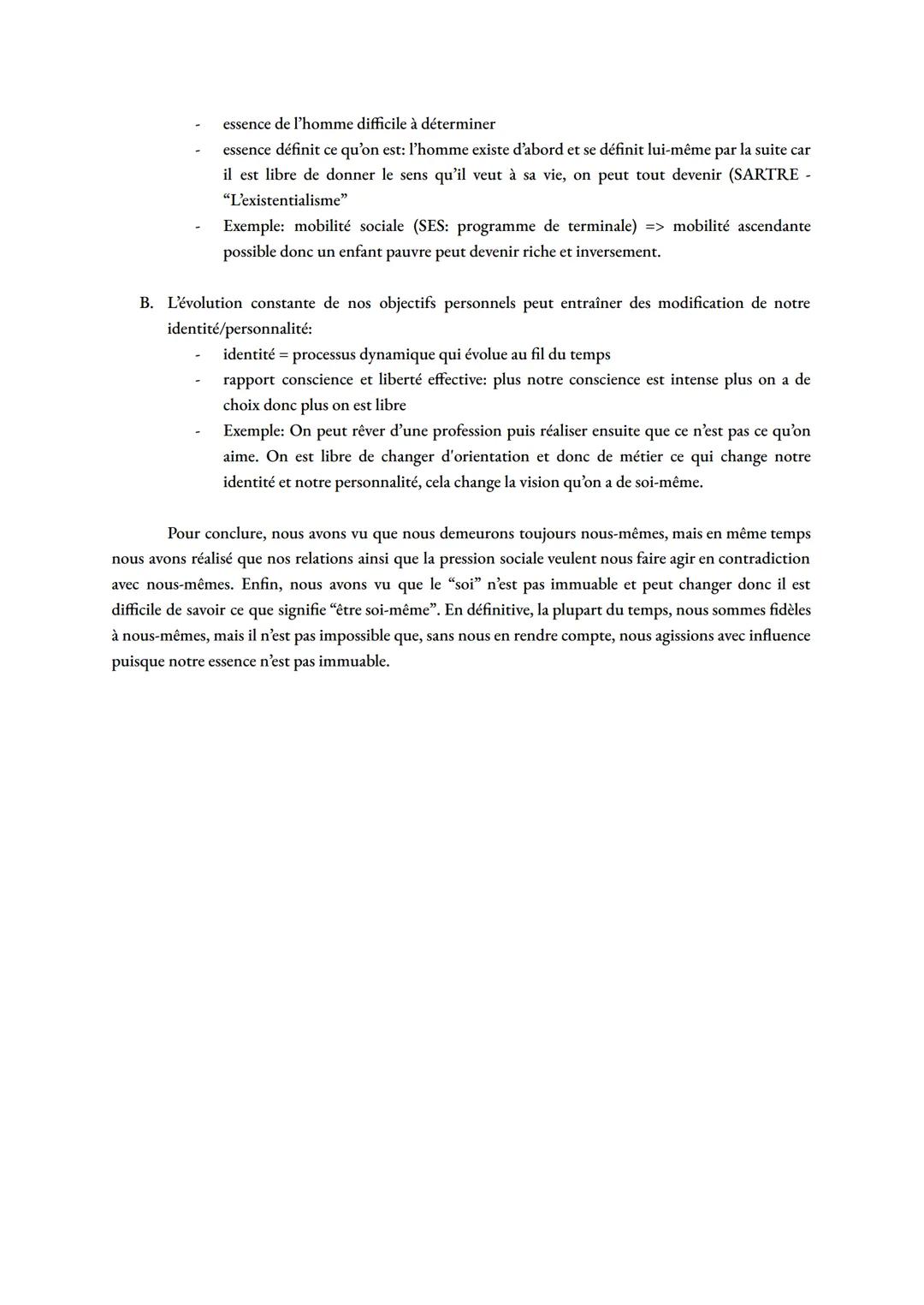 # Dissertation de philosophie: Peut-on ne pas être soi-même?

La dissertation est rédigée presque entièrement mais toutes les idées sont pré