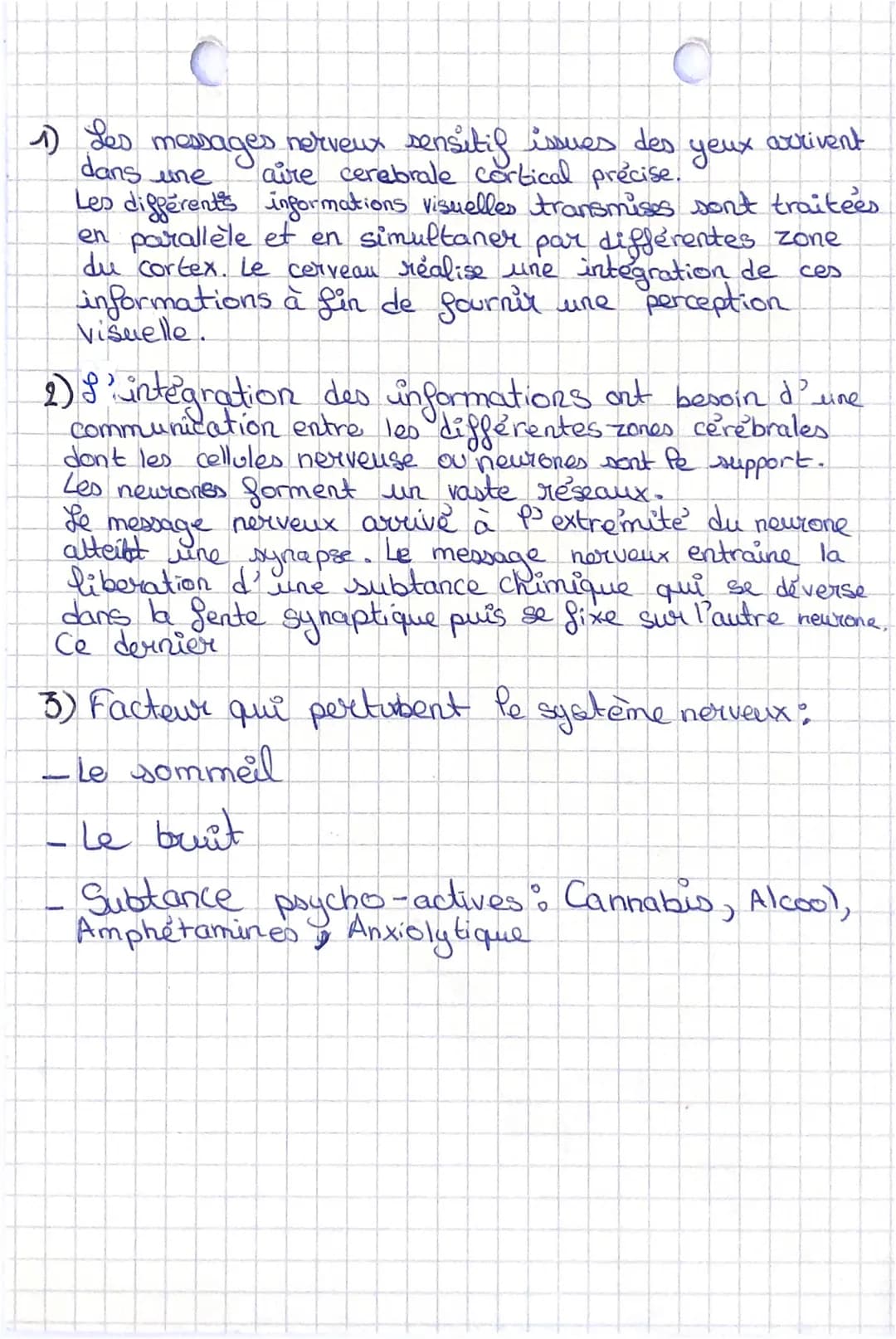 DT de SUT
Definitions:
Cerveau Masse nerveuse contenue dans le crane.
Corgane du système nerveux)
Nerf • structure capable de transmettre un