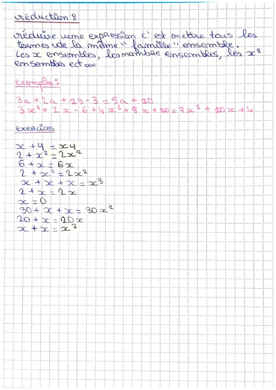# MATHS

Simplification des expressions littérals

règles 1

On peut onfever tout les sigmes multiplié"x"
d'ume expression littérale si ils 