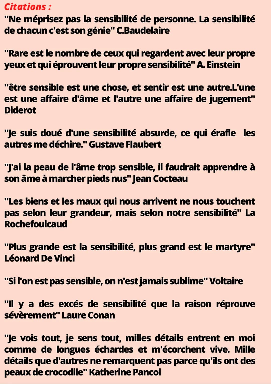 ▼
Les expressions de la sensibilité
Exprimer :faire sortir quelque chose d'interieur à
l'extérieur
sensibilité: attachement à quelque chose,