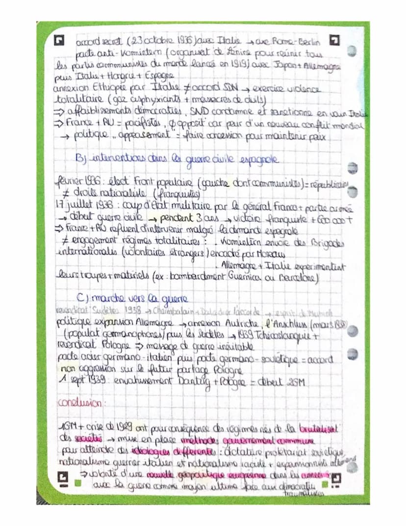 Histoire
12/10
Thème 1. fragilités des démocraties, totalitarismes et 2GM (1929-1945)
Chapitre 2 Les régimes totalitaires
7 démocraties Euro