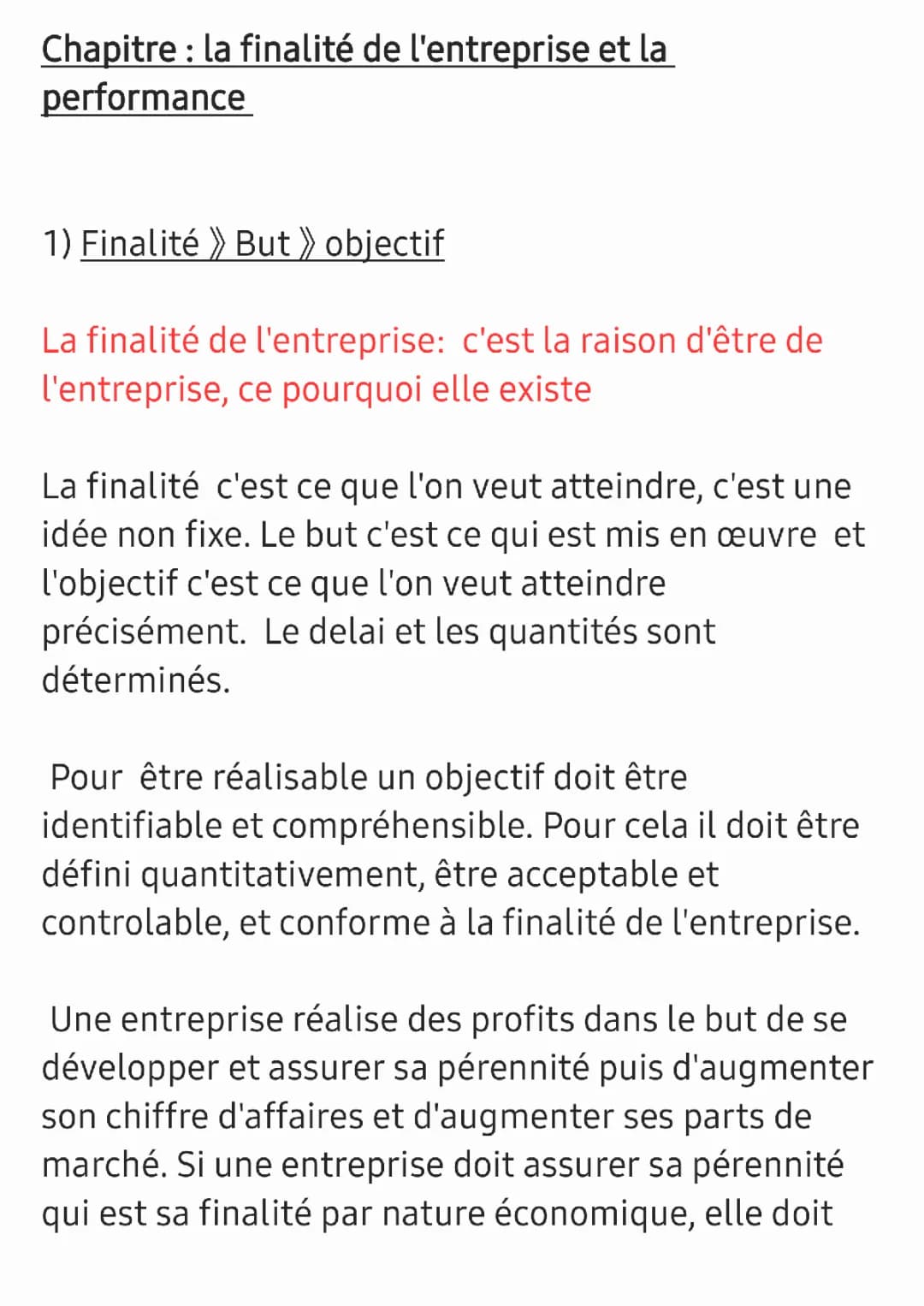 Définition Performance Globale et Finalité Sociétale de l'Entreprise - RSE et Impact