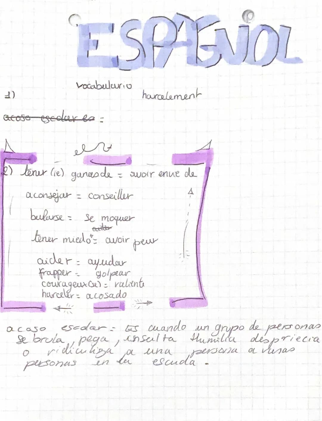 El acoso escolar: ¿Cómo se dice en español?