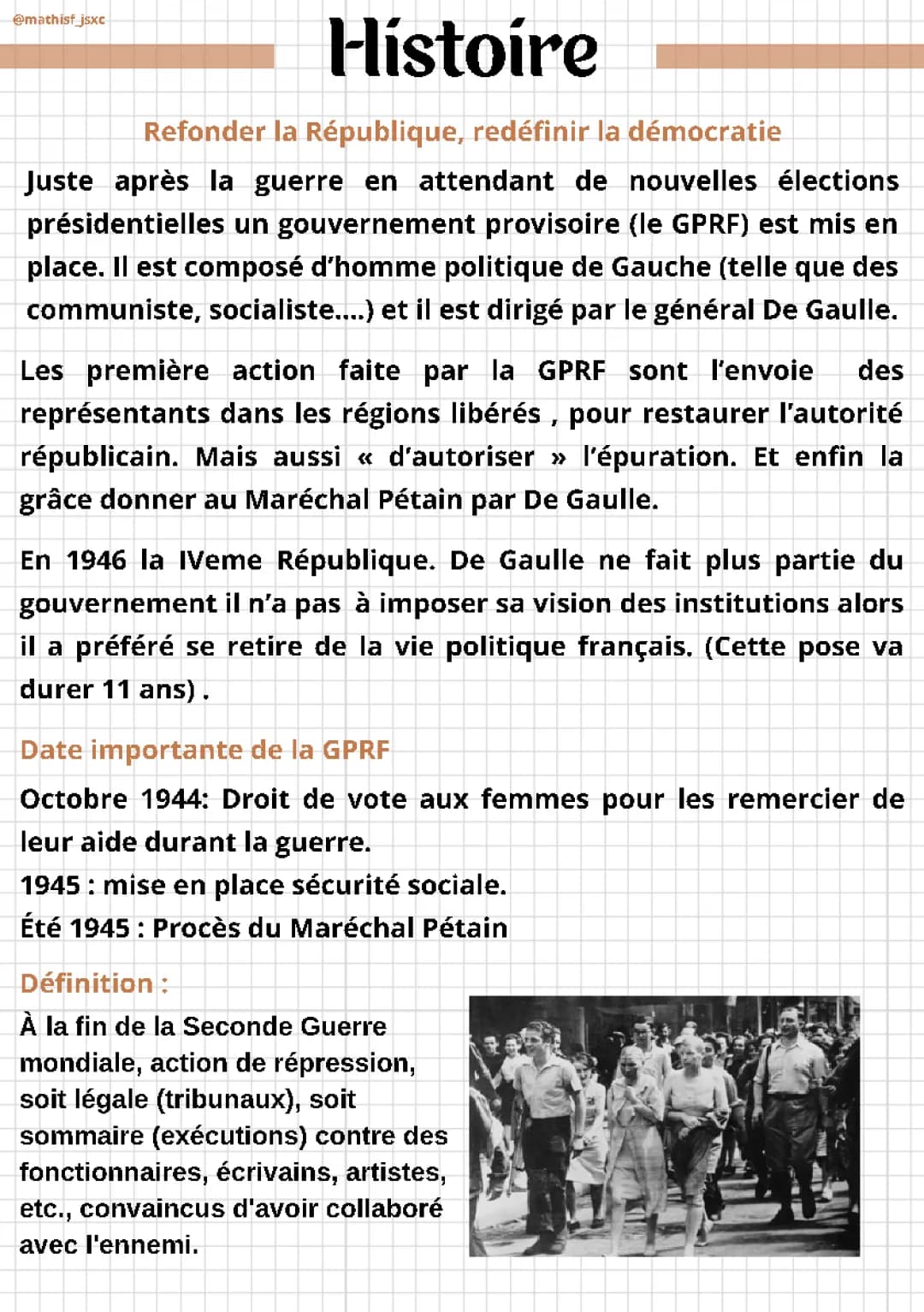 1944-47: refonder la République, redéfinir la démocratie