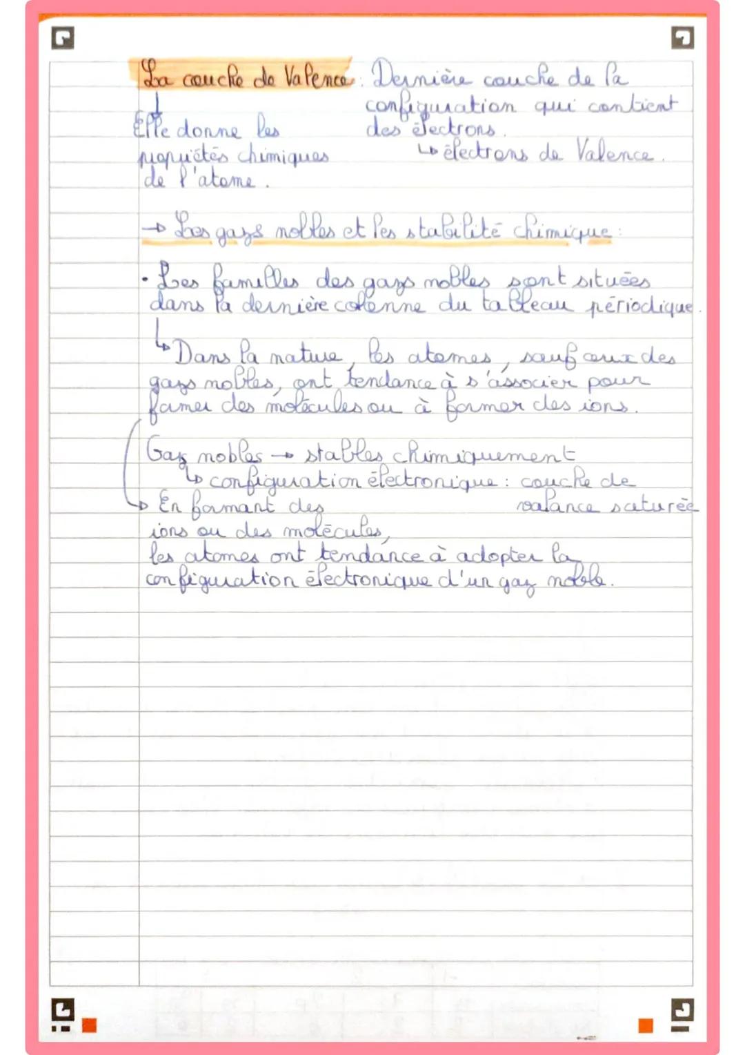 I
Physique - Chimie : évaluation - fiche révision
• Chapitre 8-De la structure à la polarité d'une
entité chimique.
1. Rappels de seconde.
t