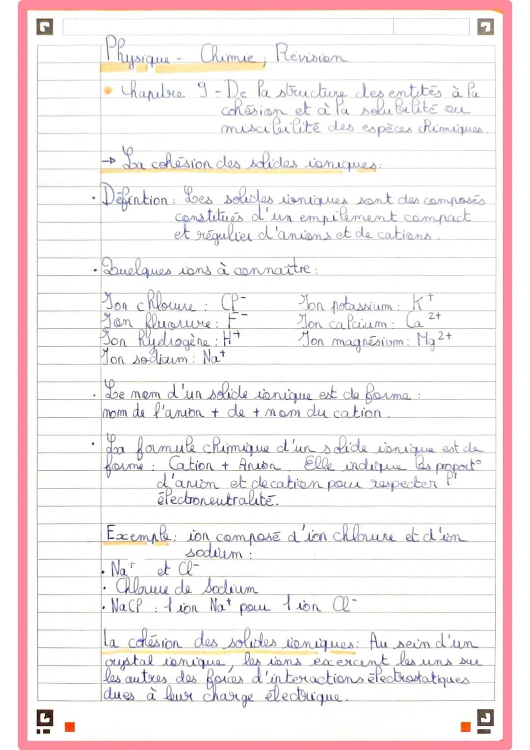 I
Physique - Chimie : évaluation - fiche révision
• Chapitre 8-De la structure à la polarité d'une
entité chimique.
1. Rappels de seconde.
t