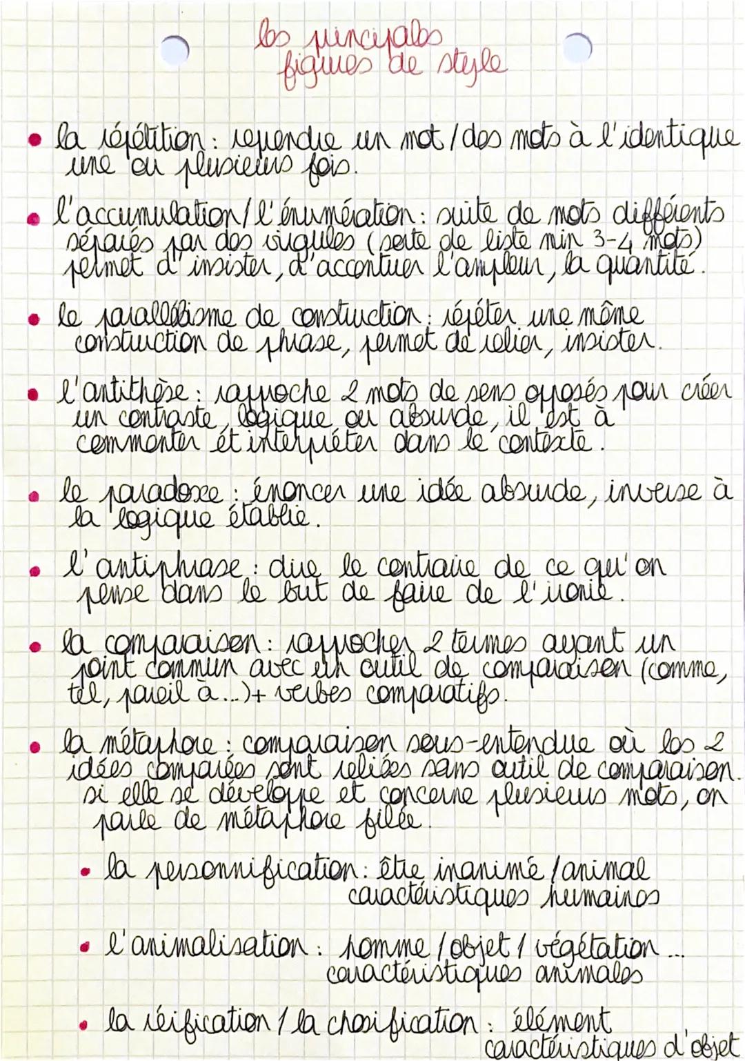 # les pincipals
figmes de style

*   la répétition: rependre un mot/des mots à l'identique
    une ou plusieurs fois.
*   l'accumulation/l' 