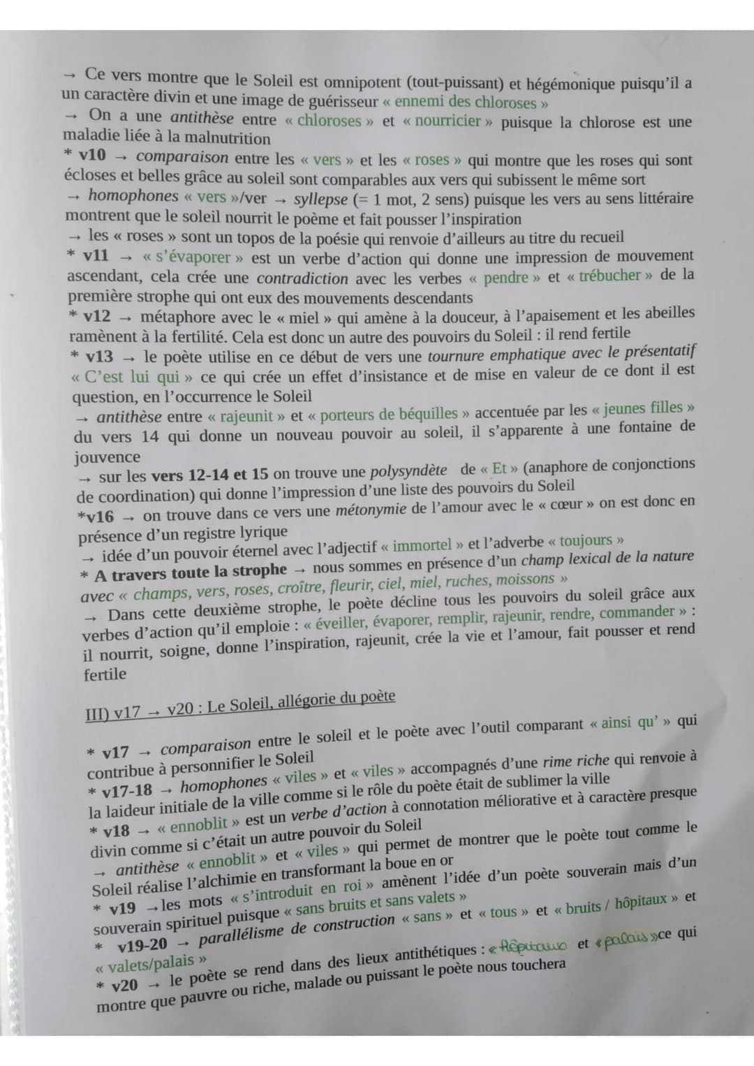 Projet de lecture : Quel est le liom qui unit le Soleil au poèto ?
na
Mouvements : @vl+v8 Paris, ville d'inspiration du pooto
(FD
L'olege du