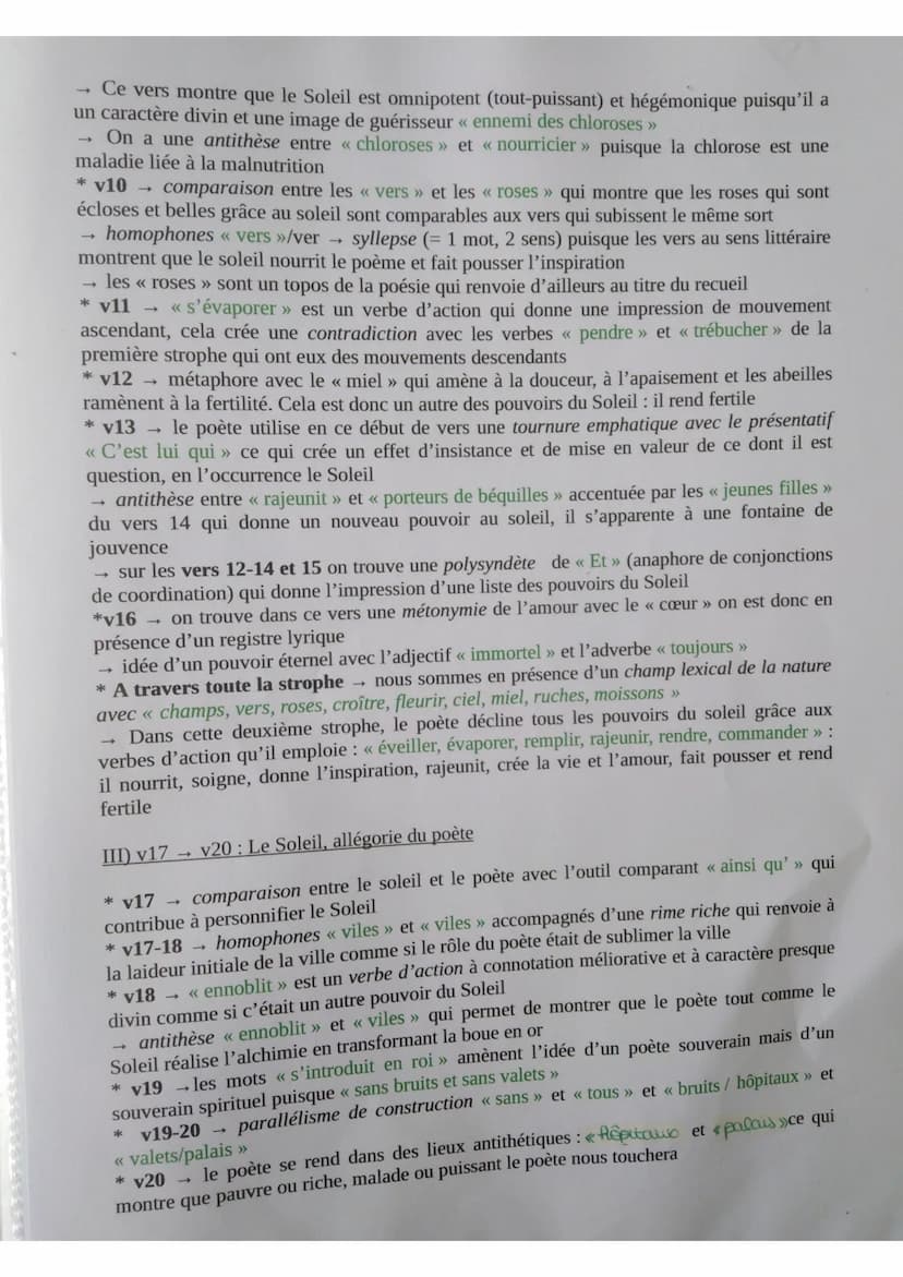 Projet de lecture : Quel est le liom qui unit le Soleil au poèto ?
na
Mouvements : @vl+v8 Paris, ville d'inspiration du pooto
(FD
L'olege du