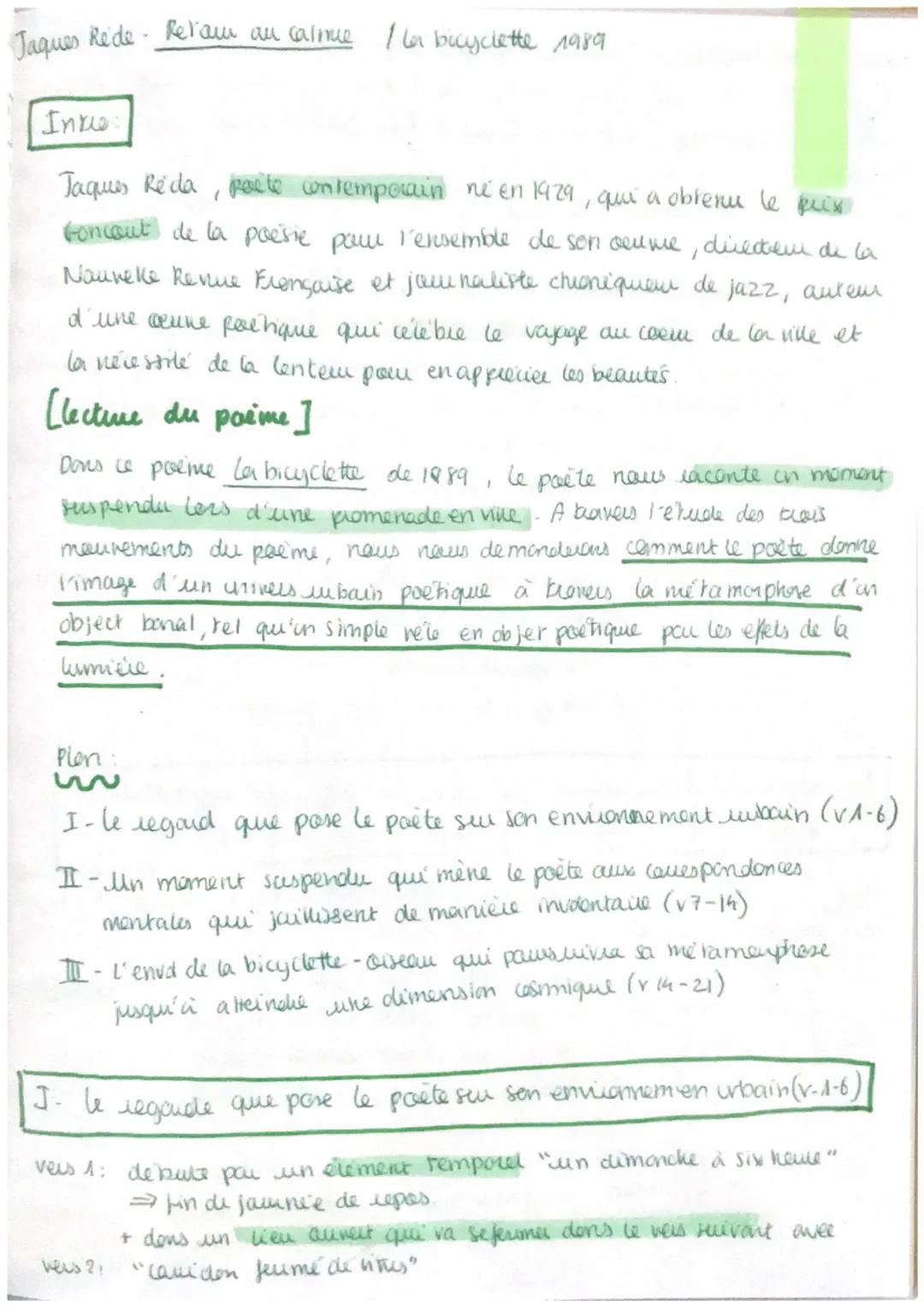 Jaques Rede Relam au calce / lon bicyclette 1989

Inkw

Jaques Réda, poète contemporain né en 1929, qui a obtenu le piex
Concout de la poesi