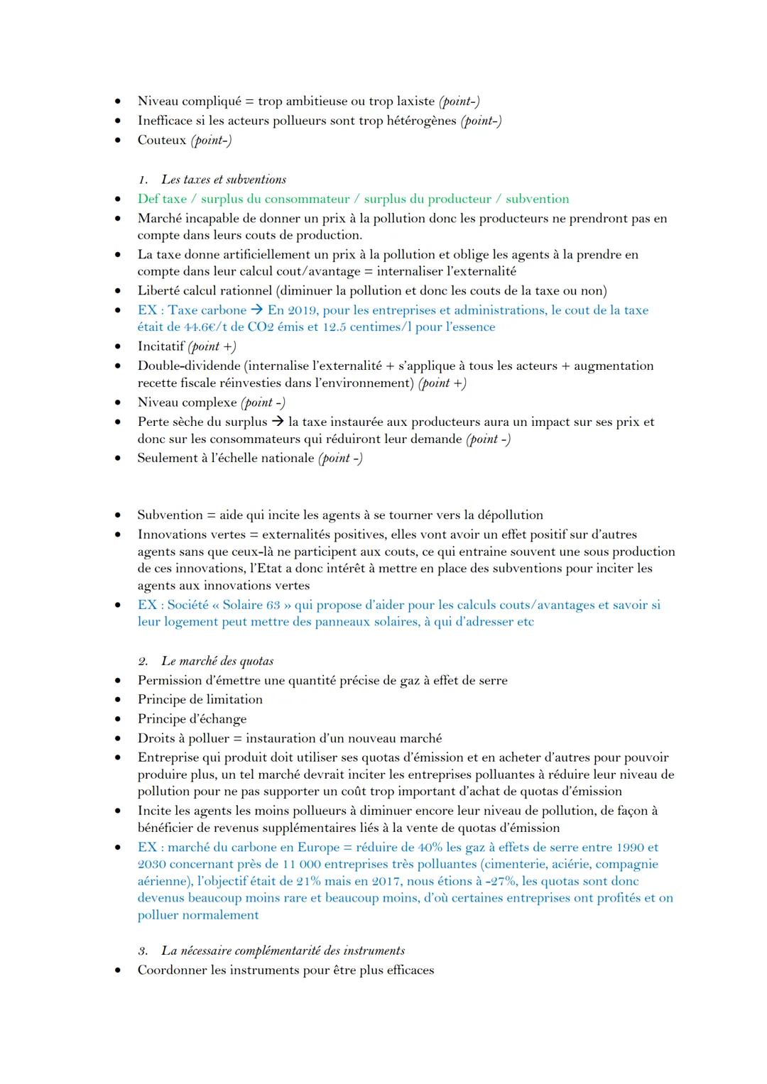 # PLAN: QUELLE ACTION PUBLIQUE POUR
L'ENVIRONNEMENT?

I - Comment se construit l'action publique environnementale ?

A + B- Des acteurs mult