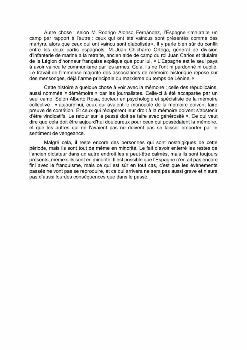L'Espagne franquiste
C'est la fin de la guerre civile d'Espagne qui a fait faire tourner la page du
franquisme aux espagnols. A partir de la
