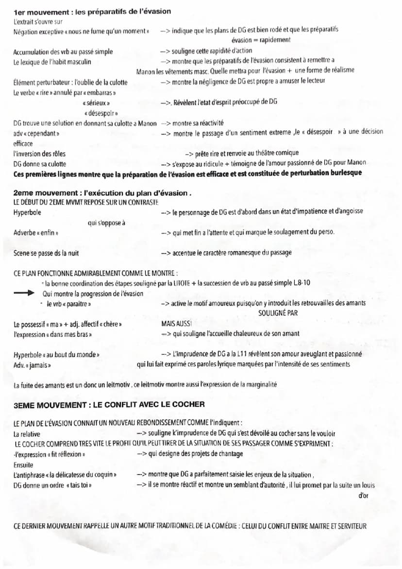 TEXTE 6: PARCOUR: Personnage en morge,
Plaisir du romanesque.
DE: L'abbe Prévost
l'évasion de M.L
OEUNTE
INTRODUCTION
Constituant le 7e et d