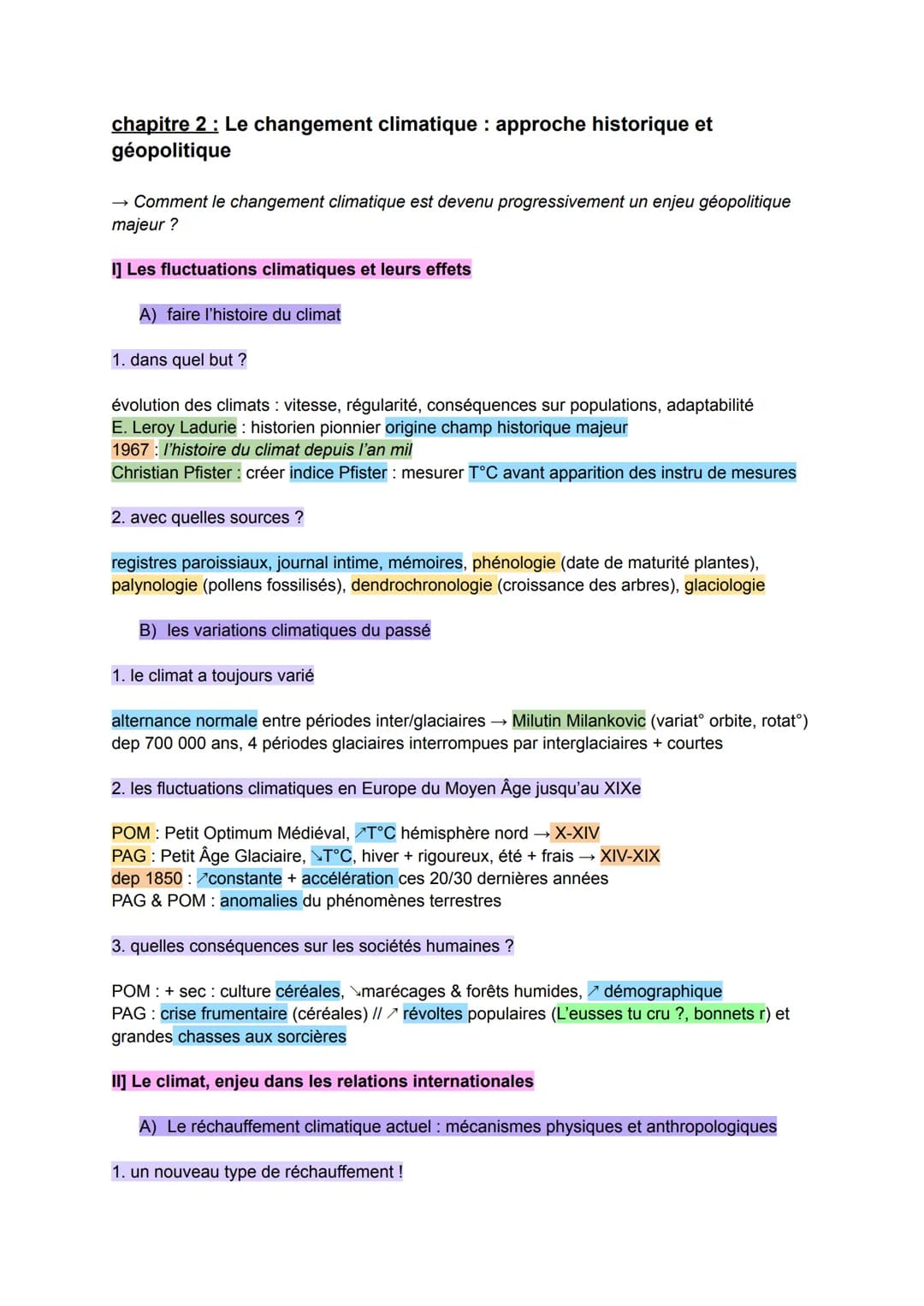 L'environnement
chapitre introductif : qu'est ce que l'environnement ?
I] Une définition polysémique, évolutive
vieux mot français 13e conto