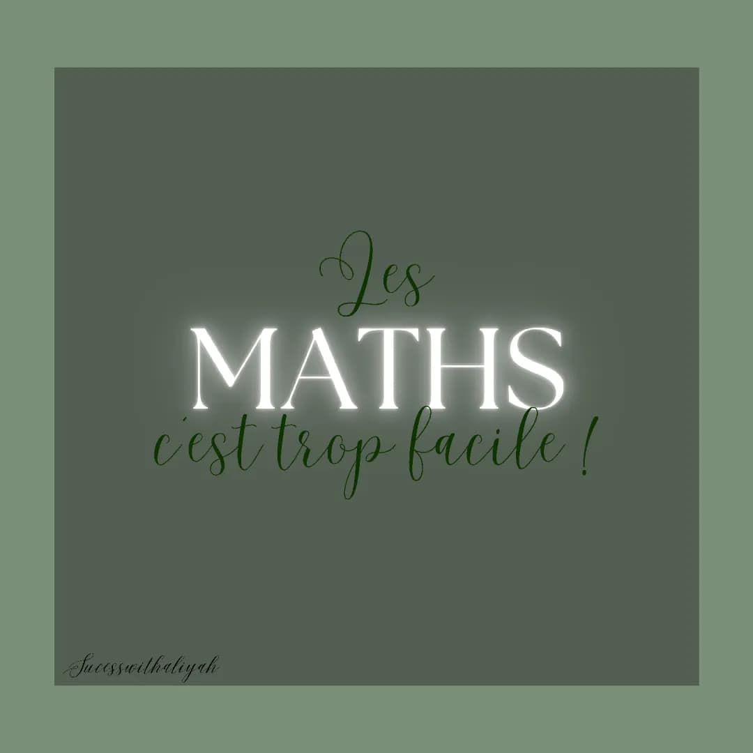Faire remonter sa moyenne en Maths