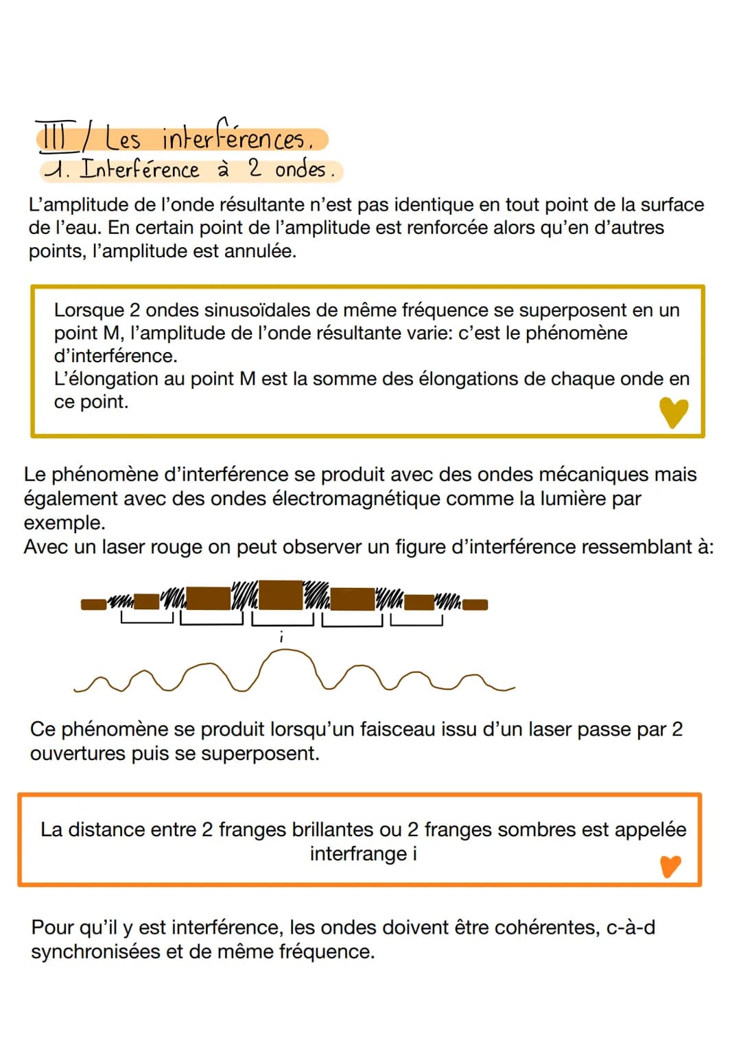 CHAP 16 Caractériser les phénomènes
I/Etude des ondes sonores.
1. Ondes et intensité sonore.
Un son qui se propage est une manifestation d'u