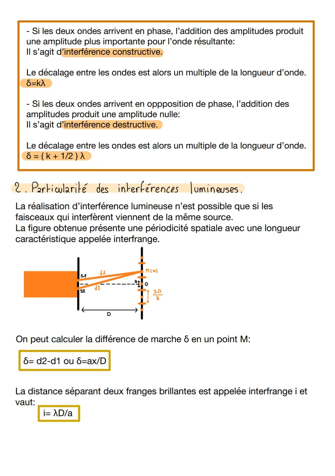 CHAP 16 Caractériser les phénomènes
I/Etude des ondes sonores.
1. Ondes et intensité sonore.
Un son qui se propage est une manifestation d'u