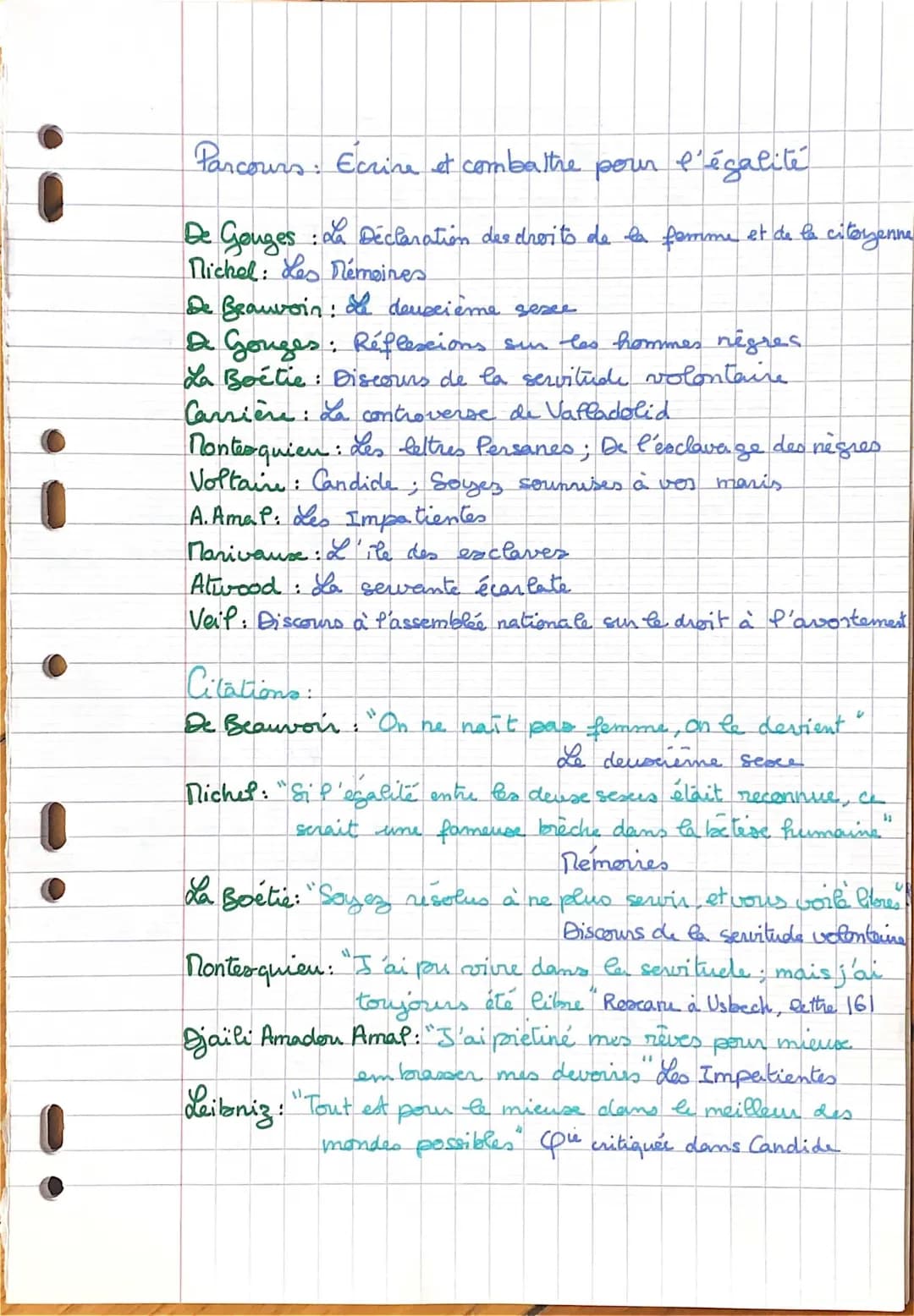 Citations Importantes d'Olympe de Gouges pour le Bac