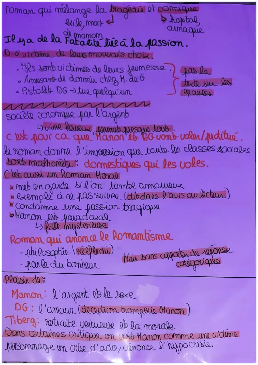 dissertation:
Manon
per thème: la marginalité ✓ "Leescaut.
Est-ce la majorité est liée au romanes que
thème 2: le plaisir du 10 manesque
O
C