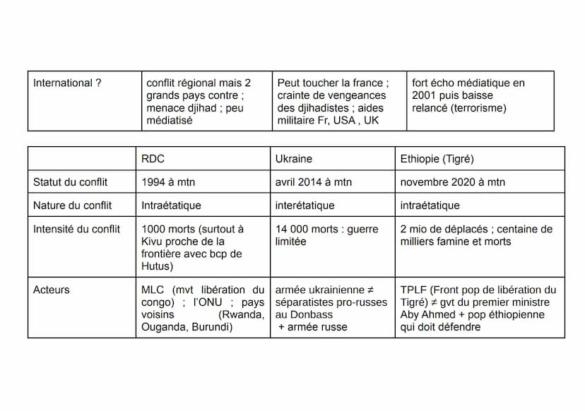 Thème 2 : Faire le guerre, faire la paix,
formes de conflits et mode de
résolutions
Introduction : formes de conflits et tentatives de
paix 