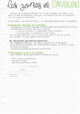Know La dynamique des zones de convergence  thumbnail