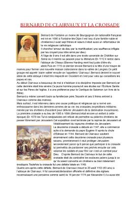 Know  Bernard de Clairvaux et la croisade  thumbnail